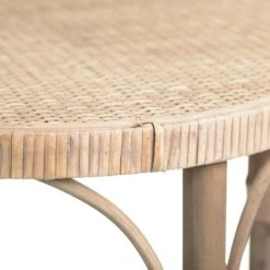 Tousmesmeubles Desserte Rotin Naturel à Roulettes - RIYAT -Pegane Shop desserte rotin naturel a roulettes riyat 12501866 33402766 1140x1140