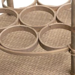 Tousmesmeubles Desserte Rotin Naturel à Roulettes - RIYAT -Pegane Shop desserte rotin naturel a roulettes riyat 12501866 33402768 1140x1140