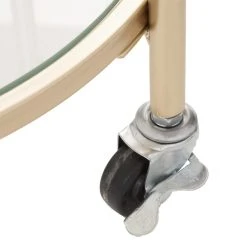 Atmosphera, Createur D'Interieur Desserte Thalia En Verre Doré - ATMOSPHERA -Pegane Shop desserte thalia en verre dore atmosphera 13907510 38566448 1140x1140