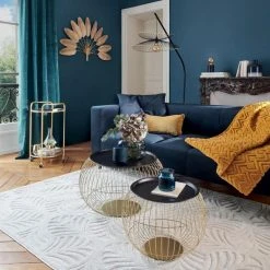 Atmosphera, Createur D'Interieur Desserte Thalia En Verre Doré - ATMOSPHERA -Pegane Shop desserte thalia en verre dore atmosphera 13907510 38566450 1140x1140