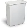 DURABLE Poubelle DURABIN 60, Rectangulaire, Blanc ()