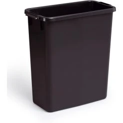 DURABLE Poubelle DURABIN 60 Rectangulaire, Noir ()