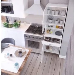 CSTORE ECO Buffet De Cuisine L 60 Cm - Blanc Mat -Pegane Shop eco buffet de cuisine l 60 cm blanc mat 11489220 30043416 1140x1140