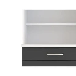 CSTORE ECO Buffet De Cuisine L 60 Cm - Gris Et Blanc Mat -Pegane Shop eco buffet de cuisine l 60 cm gris et blanc mat 11489240 30043496 1140x1140