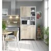 CSTORE ECO Buffet De Cuisine L 80 Cm - Décor Chene