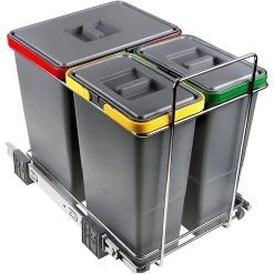 ELLETIPI Ecofil PF01 34B1 Poubelle De Tri Sélectif Extractible Pour D...