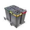 ELLETIPI Ecofil PF01 34B3 Poubelle De Tri Sélectif Extractible Pour ...