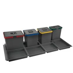 ELLETIPI Metropolis Ptc28 12050 1 F C10 PPV Poubelle De Tri Sélec...