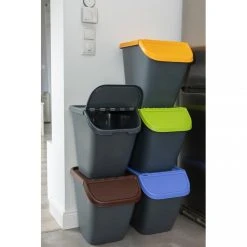 Ensemble De 5 Paniers 5x23L BranQ Pélican 1335 Plastique -Pegane Shop ensemble de 5 paniers 5x23l branq pelican 1335 plastique 12623404 33895080 1140x1140
