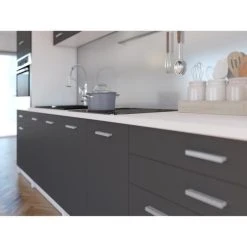 CSTORE EXTRA - Cuisine Complète Colonne L 300cm - Gris Mat 8 CSTORE EXTRA - Cuisine Complète Colonne L 300cm - Gris Mat -Pegane Shop extra cuisine complete colonne l 300cm gris mat 11033310 28820006 1140x1140