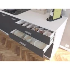 CSTORE EXTRA - Cuisine Complète Colonne L 300cm - Gris Mat 9 CSTORE EXTRA - Cuisine Complète Colonne L 300cm - Gris Mat -Pegane Shop extra cuisine complete colonne l 300cm gris mat 11033310 28820008 1140x1140