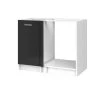 CSTORE EXTRA - Meuble D'Angle De Cuisine L 100cm - Gris Laqué