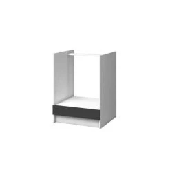 CSTORE EXTRA - Meuble Four De Cuisine 60cm - Gris Mat