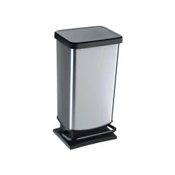 BUT Poubelle 40L PASO Inox