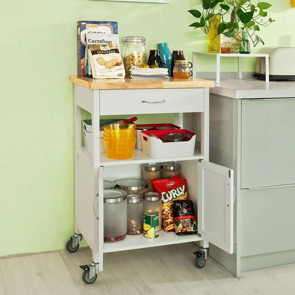 SoBuy® FKW22-WN Meuble De Rangement à Roulettes, Caisson Roulant, Ch... 4 SoBuy® FKW22-WN Meuble De Rangement à Roulettes, Caisson Roulant, Ch... - Image 4