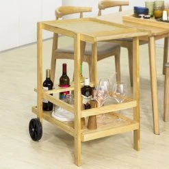 SoBuy® FKW95-N Chariot De Service à Roulettes Chariot De Cuisine En ... 8 SoBuy® FKW95-N Chariot De Service à Roulettes Chariot De Cuisine En ... -Pegane Shop fkw95 n y003