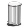 Hailo Poubelle à Pédale Harmony M 12 L Acier Inoxydable