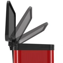 Hailo Poubelle à Pédale Oko Duo Plus Taille M 2x9 L Rouge 0622-240 -Pegane Shop hailo poubelle a pedale oko duo plus taille m 2x9 l rouge 0622 240 11522998 30186578 1140x1140