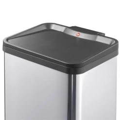 Hailo Poubelle à Pédale Oko Uno Plus Taille M 17 L Argenté 0619-220 -Pegane Shop hailo poubelle a pedale oko uno plus taille m 17 l argente 0619 220 11523080 30186932 1140x1140