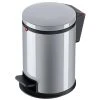 Hailo Poubelle à Pédale Pure Taille S 3 L Argenté 0504-020