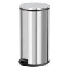 Hailo Poubelle à Pédale Pure Taille XL 44 L Acier Inoxydable 0545-01...