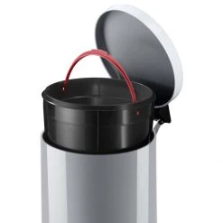Hailo Poubelle à Pédale Solid M 12 L Argenté -Pegane Shop hailo poubelle a pedale solid m 12 l argente 11522976 30186472 1140x1140