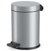 Hailo Poubelle à Pédale Solid S 3 L Argenté