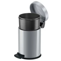 Hailo Poubelle à Pédale Solid S 4 L Argenté -Pegane Shop hailo poubelle a pedale solid s 4 l argente 11523058 30186824 1140x1140