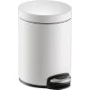 Helit Poubelle à Pédale 'the Silent', 20 Litres, Blanc ()
