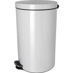 Helit Poubelle Cosmétique à Pédale Avec Ions D'argent ()