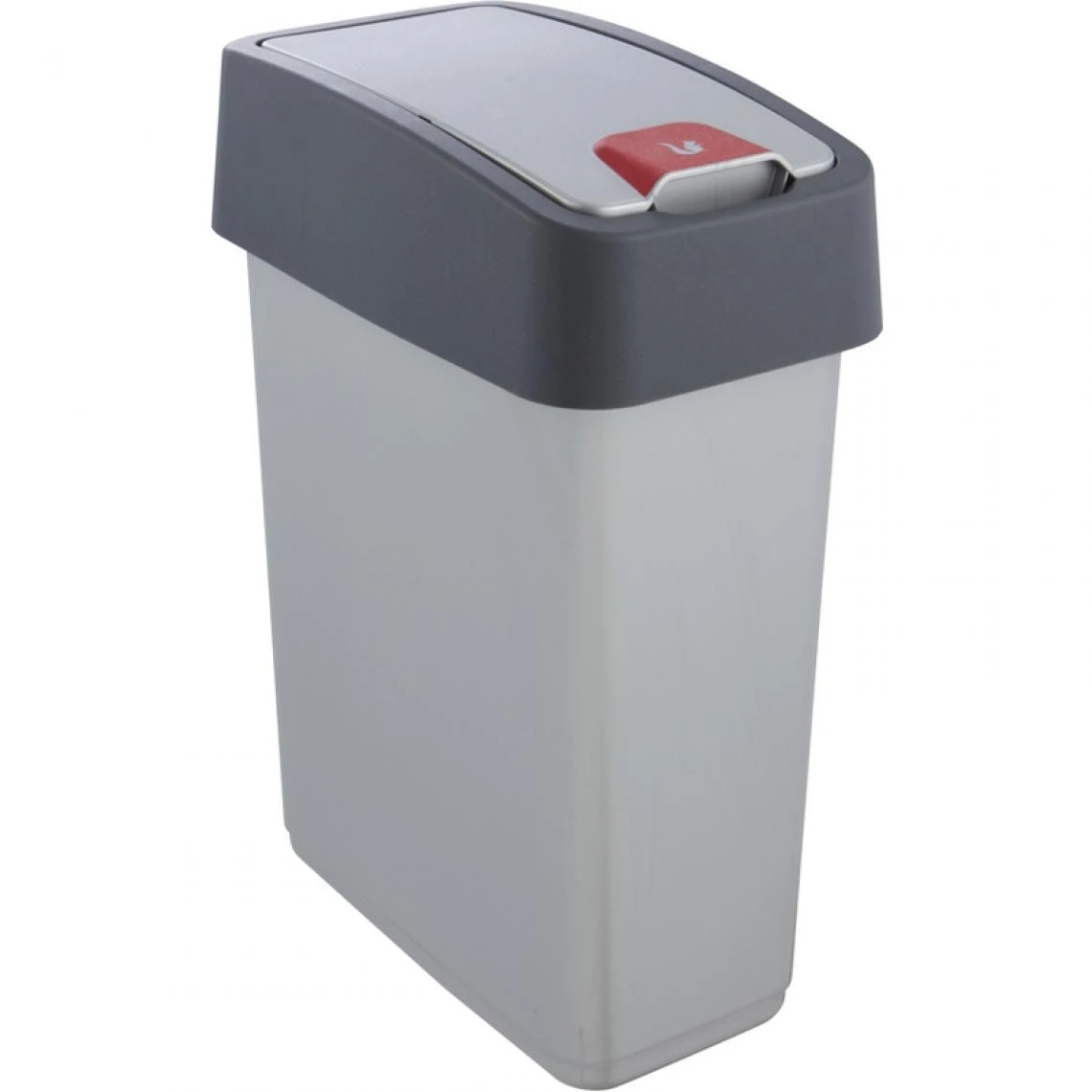 Keeeper Poubelle 'magne', 10 Litres, Argent / Gris () 1 Keeeper Poubelle 'magne', 10 Litres, Argent / Gris ()