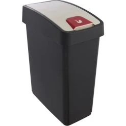 Keeeper Poubelle 'magne', 25 Litres, Anthracite / Crème ()