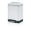 Kela 22996 Davino Carré Poubelle De Salle De Bain - 6 L En Inox Revê...
