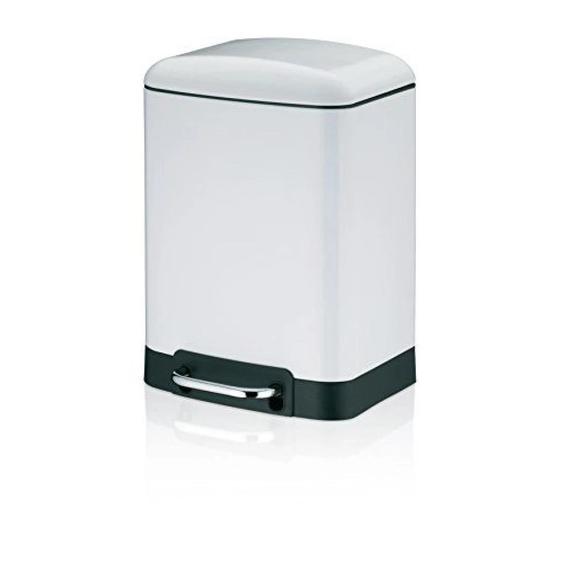 Kela 22996 Davino Carré Poubelle De Salle De Bain - 6 L En Inox Revê... 1 Kela 22996 Davino Carré Poubelle De Salle De Bain - 6 L En Inox Revê...