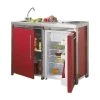 MODERNA Kitchenette METALLINE Bas Red