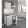 MODERNA Kitchenette METALLINE Haut Bl