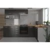 CSTORE LASSEN Cuisine Complete D'angle 240x165 Cm Avec Plan De Travail - Gris...