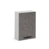 Webmarketpoint Élément Mural De Cuisine Gris Béton 1 Porte Cm 40x32xH 72