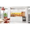Hucoco MELY - Cuisine Complète Modulaire + Linéaire L 240 Cm 7 Pcs - Plan D...