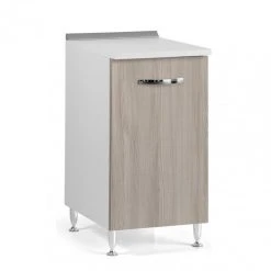 Webmarketpoint Meuble Bas Avec Porte Pour Cuisine Couleur Orme Cm 40x50xH 85 1 Porte