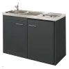 MODERNA Kitchenette CLIPMETAL Anthraci