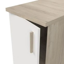 Pegane Meuble Bas De Cuisine Coloris Chêne Kronberg, Blanc - Longueur 40 X H... -Pegane Shop meuble bas de cuisine coloris chene kronberg blanc longueur 40 x hauteur 85 x profondeur 60 cm 13796968 38146142 1140x1140