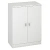 Pegane Meuble Bas Polyvalent Coloris Blanc - Hauteur 80 X Longueur 60 X Profo...