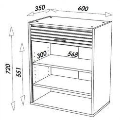 Simmob Meuble Cuisine Alu Bicolore 60 Cm H 72 Cm - Coloris: Blanc -Pegane Shop meuble cuisine alu bicolore 60 cm h 72 cm coloris blanc 8351185 21204507 1140x1140