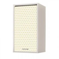 Simmob Meuble Cuisine Blanc 40x72 Face Imprimée - Coloris Rideau: Ciel étoi...