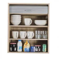 Simmob Meuble Cuisine Chêne Bicolore 60 Cm H 72 Cm - Coloris: Aluminium 5 Simmob Meuble Cuisine Chêne Bicolore 60 Cm H 72 Cm - Coloris: Aluminium -Pegane Shop meuble cuisine chene bicolore 60 cm h 72 cm coloris aluminium 8351231 21204699 1140x1140