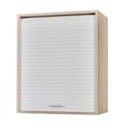 Simmob Meuble Cuisine Chêne Bicolore 60 Cm H 72 Cm - Coloris: Blanc