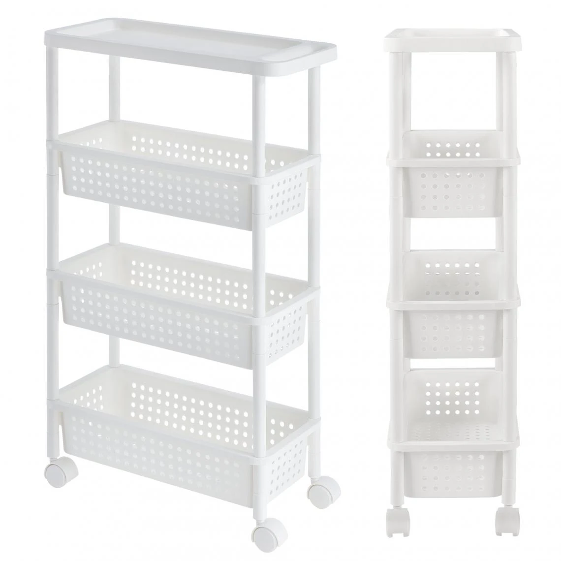 HELLOSHOP26 Meuble De Rangement à Roulettes Chariot Roulant Tour De Rangement 100... 1 HELLOSHOP26 Meuble De Rangement à Roulettes Chariot Roulant Tour De Rangement 100...