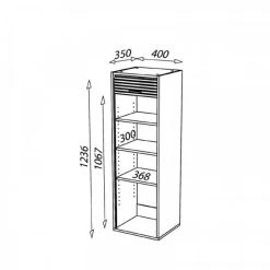 Dansmamaison Meuble De Rangement De Cuisine Blanc Taille M - NIDO - L 40 X L 35 X H... -Pegane Shop meuble de rangement de cuisine blanc taille m nido l 40 x l 35 x h 1236 cm 12150586 32274600 1140x1140