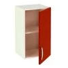 Pegane Meuble Haut De Cuisine 1 Porte Coloris Bordeaux - Hauteur 70 X Longueu...